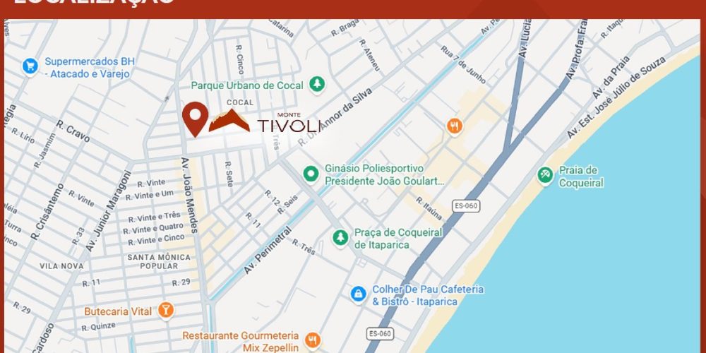 Tivoli Localização